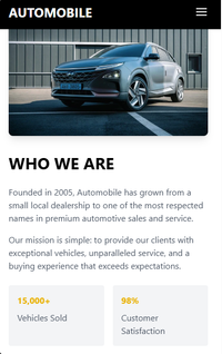 Car Dealership mobile